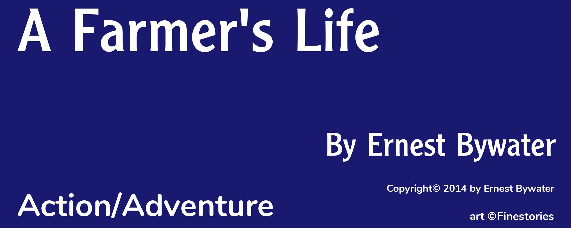 A Farmer's Life - Cover
