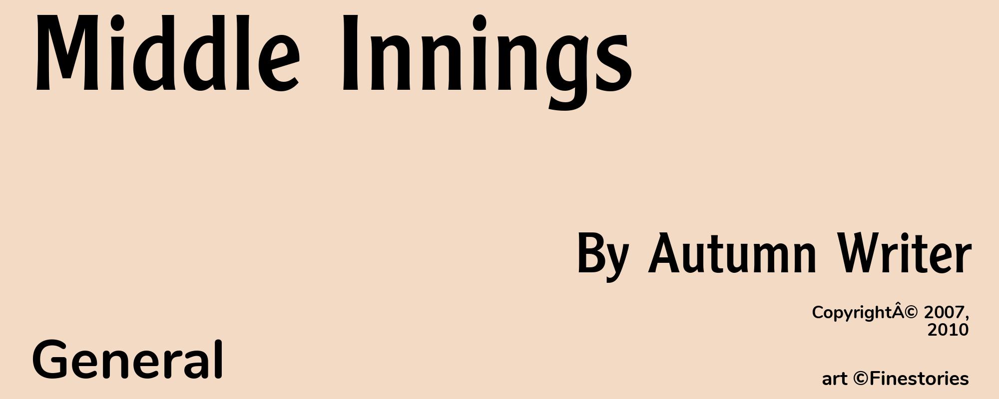 Middle Innings - Cover