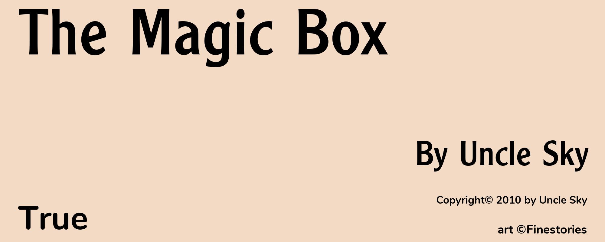 The Magic Box - Cover