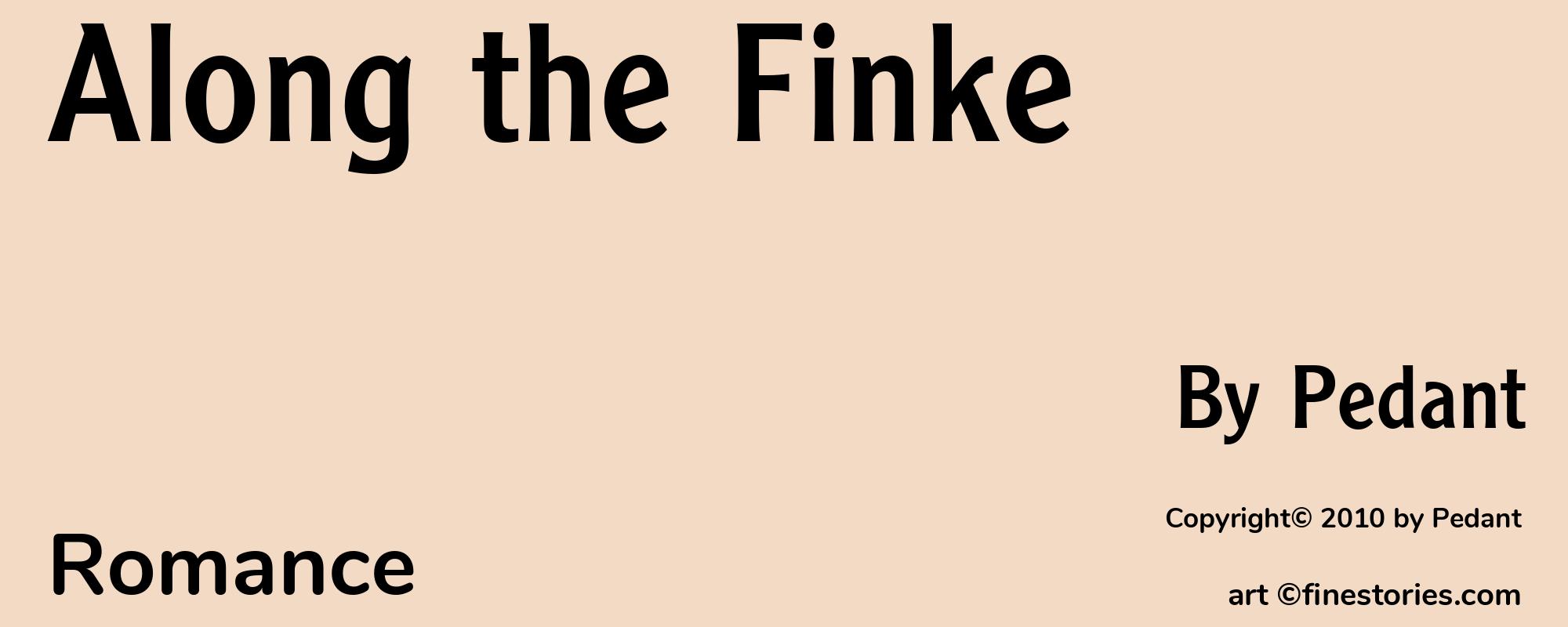 Along the Finke - Cover