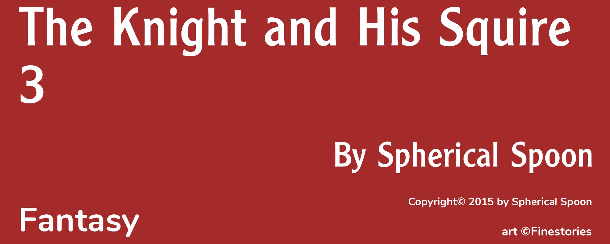 The Knight and His Squire 3 - Cover