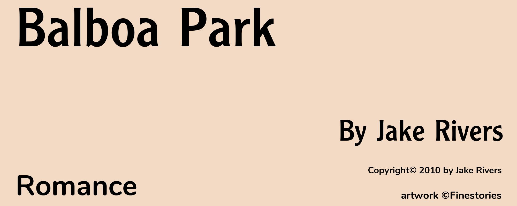 Balboa Park - Cover