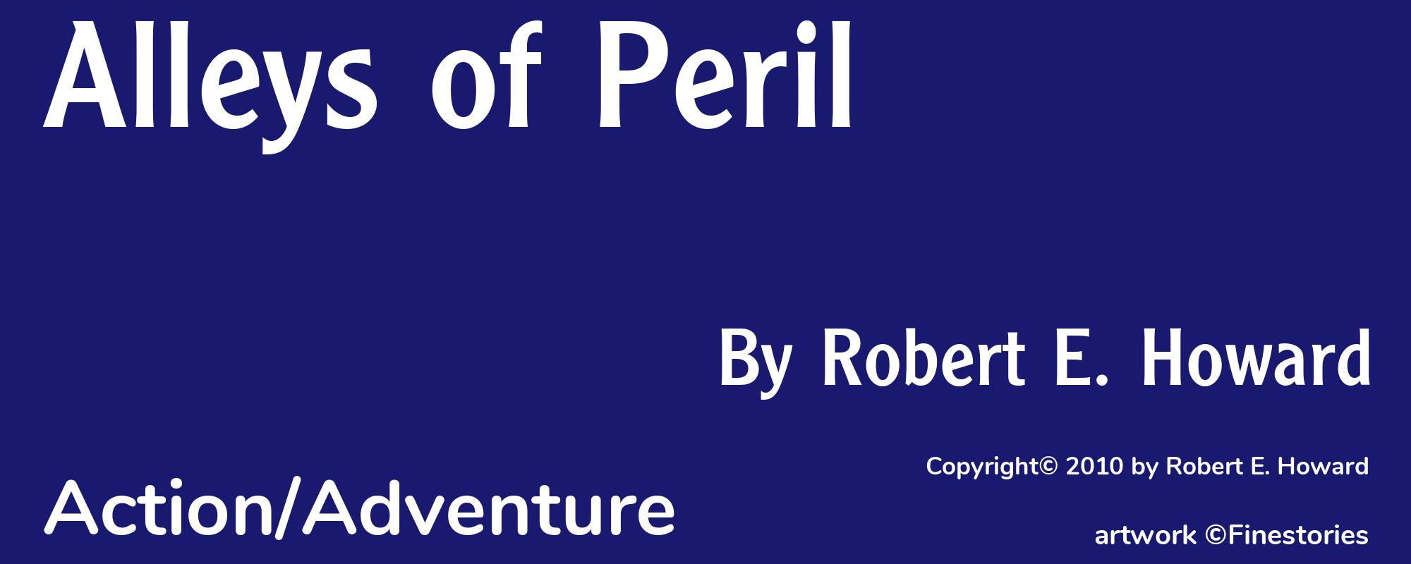 Alleys of Peril - Cover