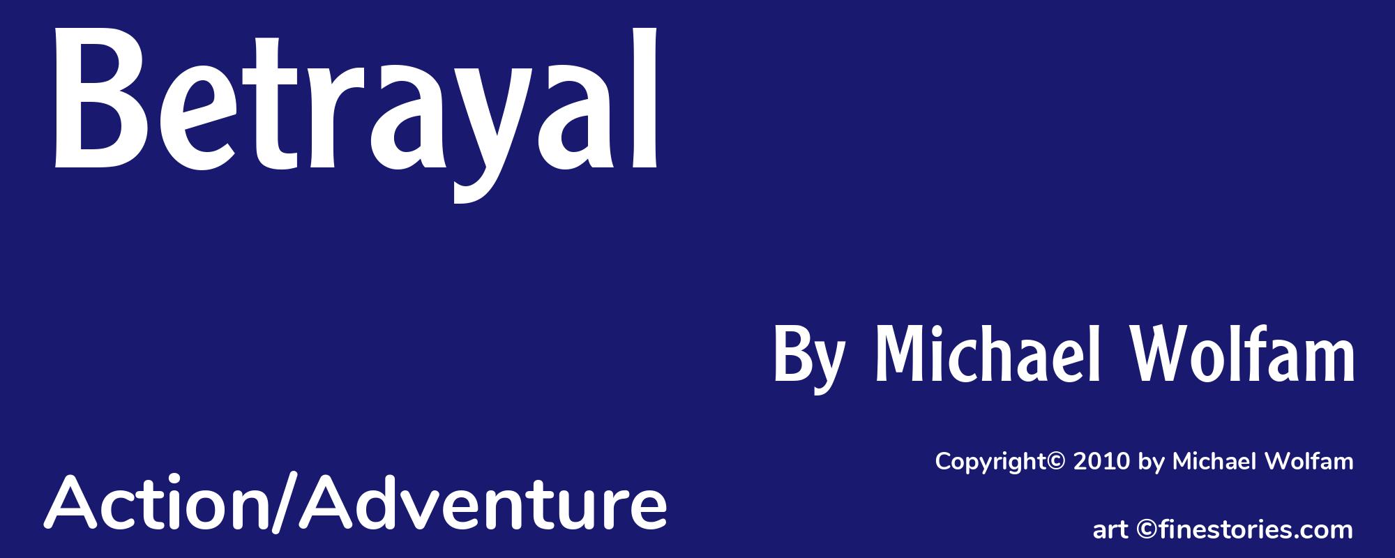 Betrayal - Cover