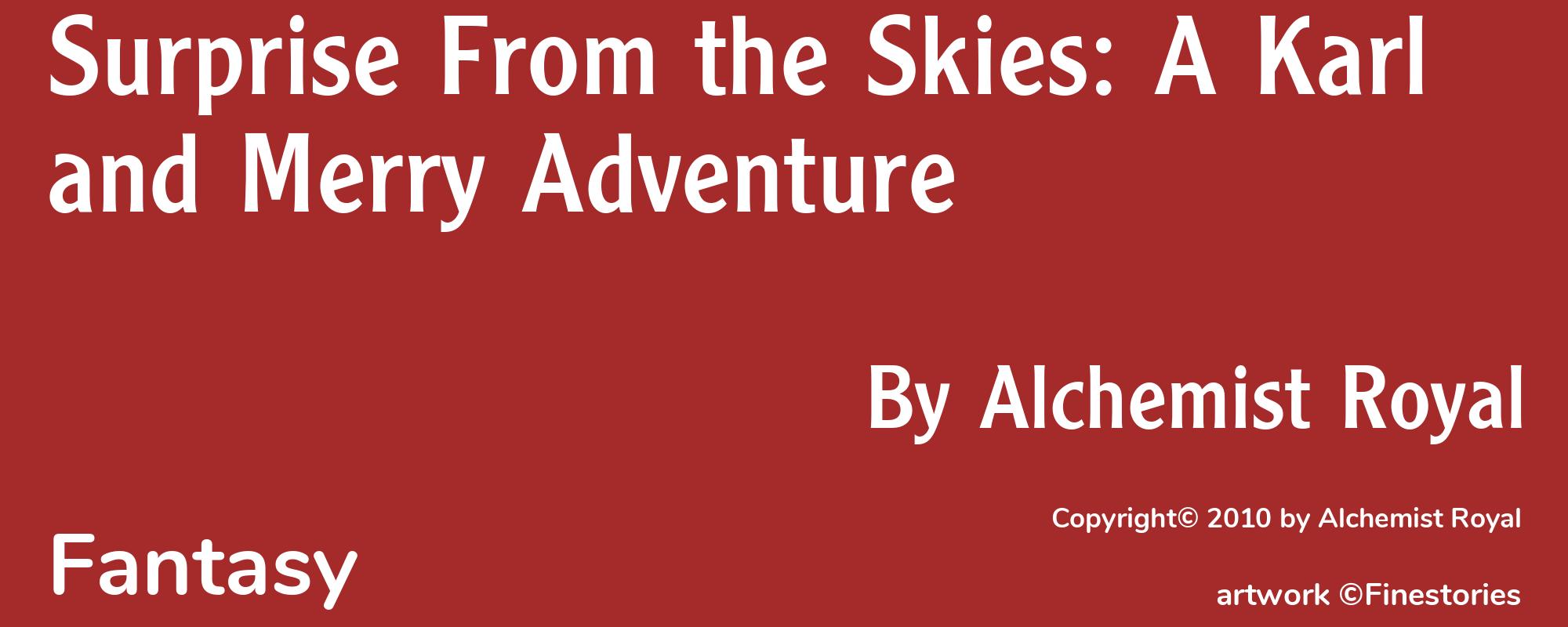 Surprise From the Skies: A Karl and Merry Adventure - Cover