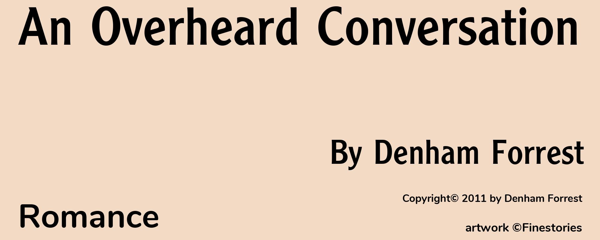An Overheard Conversation - Cover