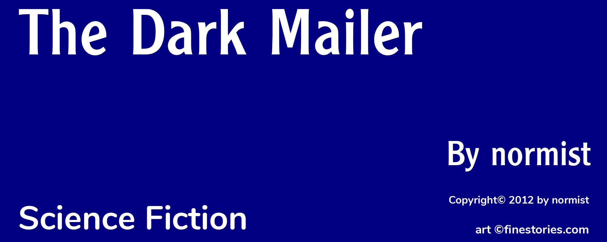 The Dark Mailer - Cover