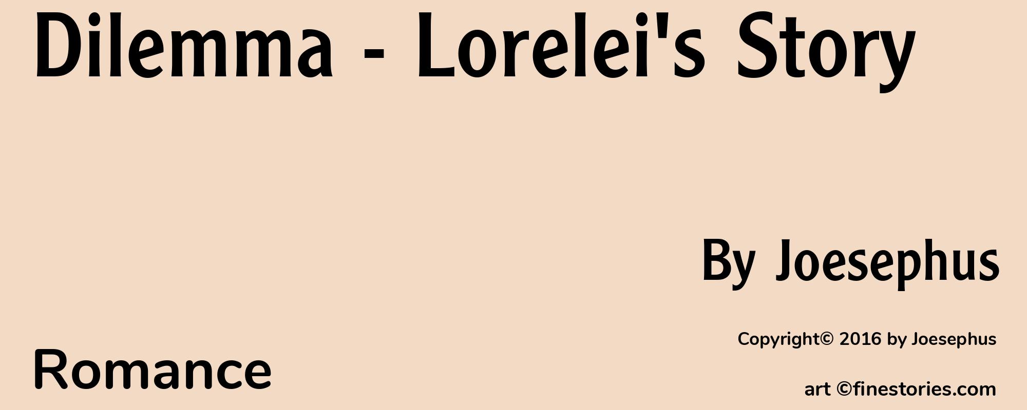 Dilemma - Lorelei's Story - Cover
