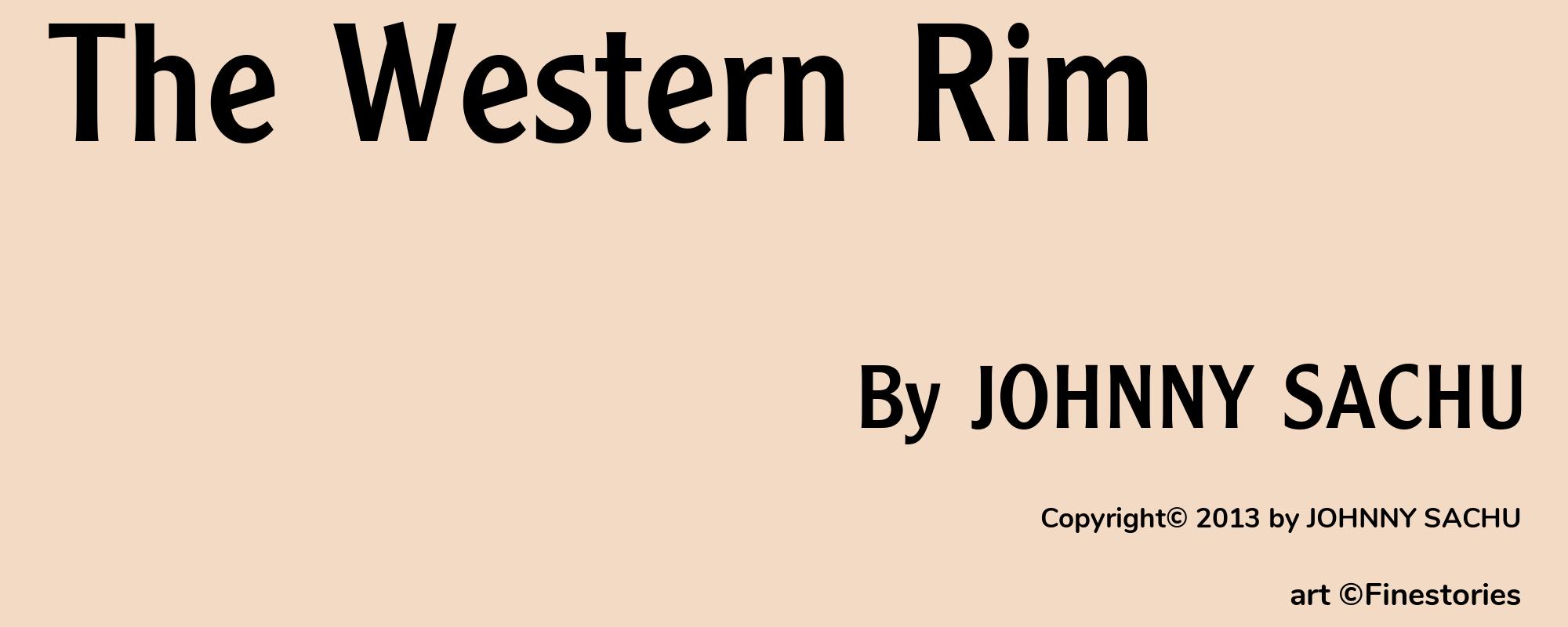 The Western Rim - Cover