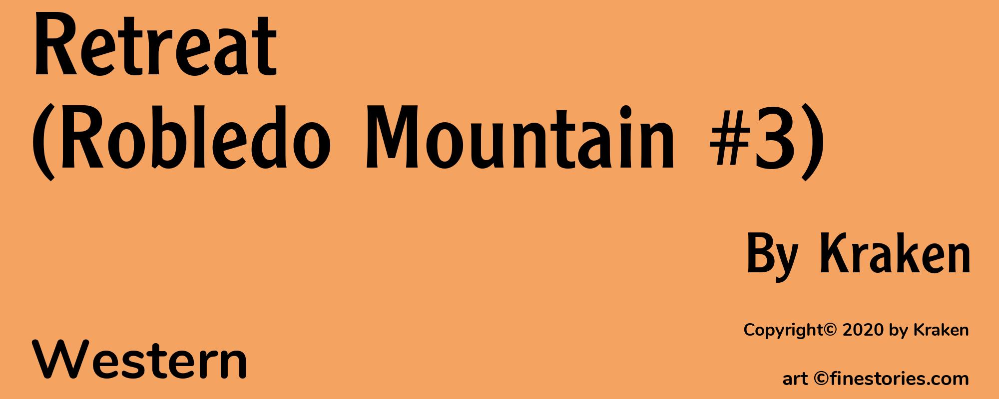 Retreat (Robledo Mountain #3) - Cover