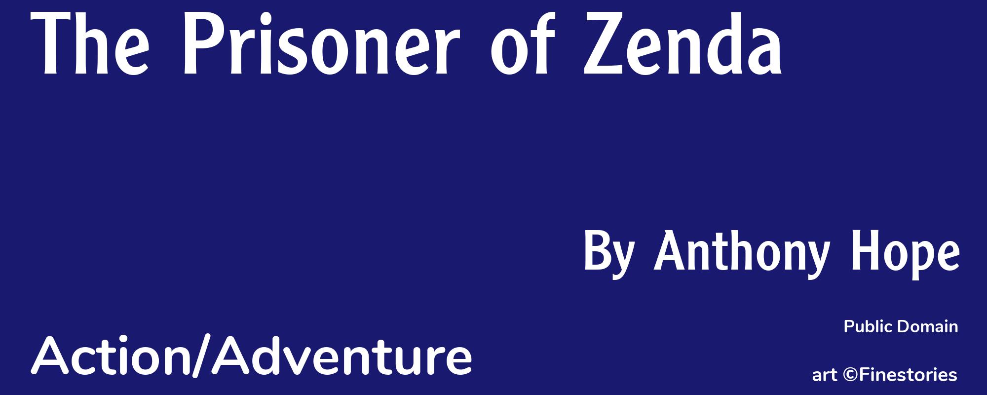 The Prisoner of Zenda - Cover