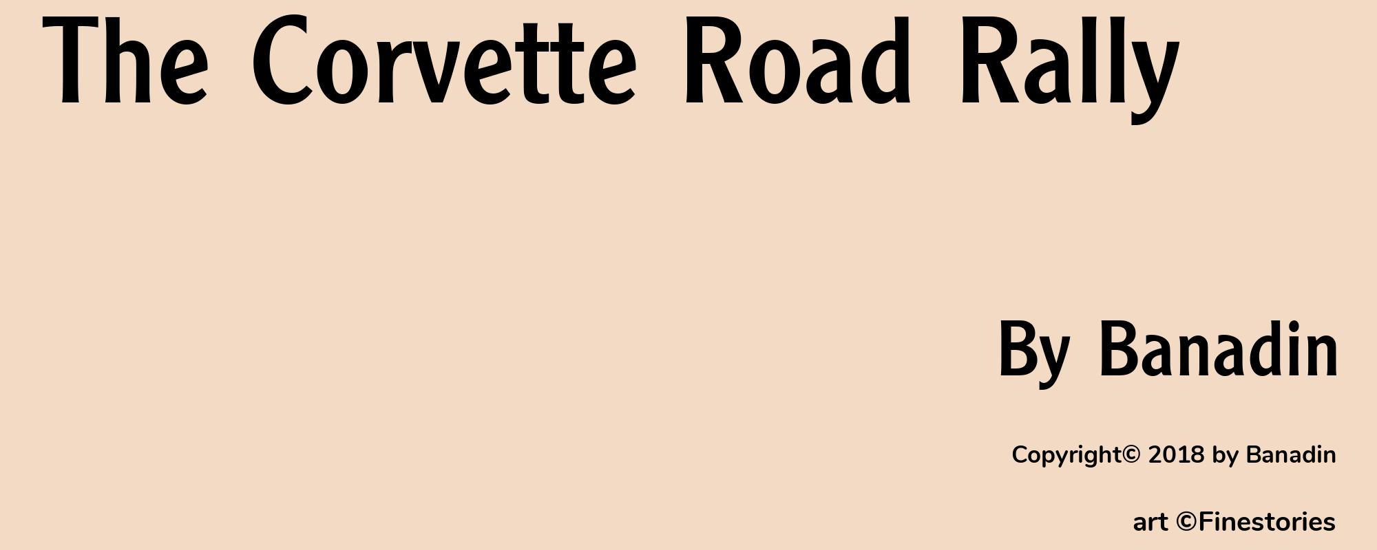 The Corvette Road Rally - Cover
