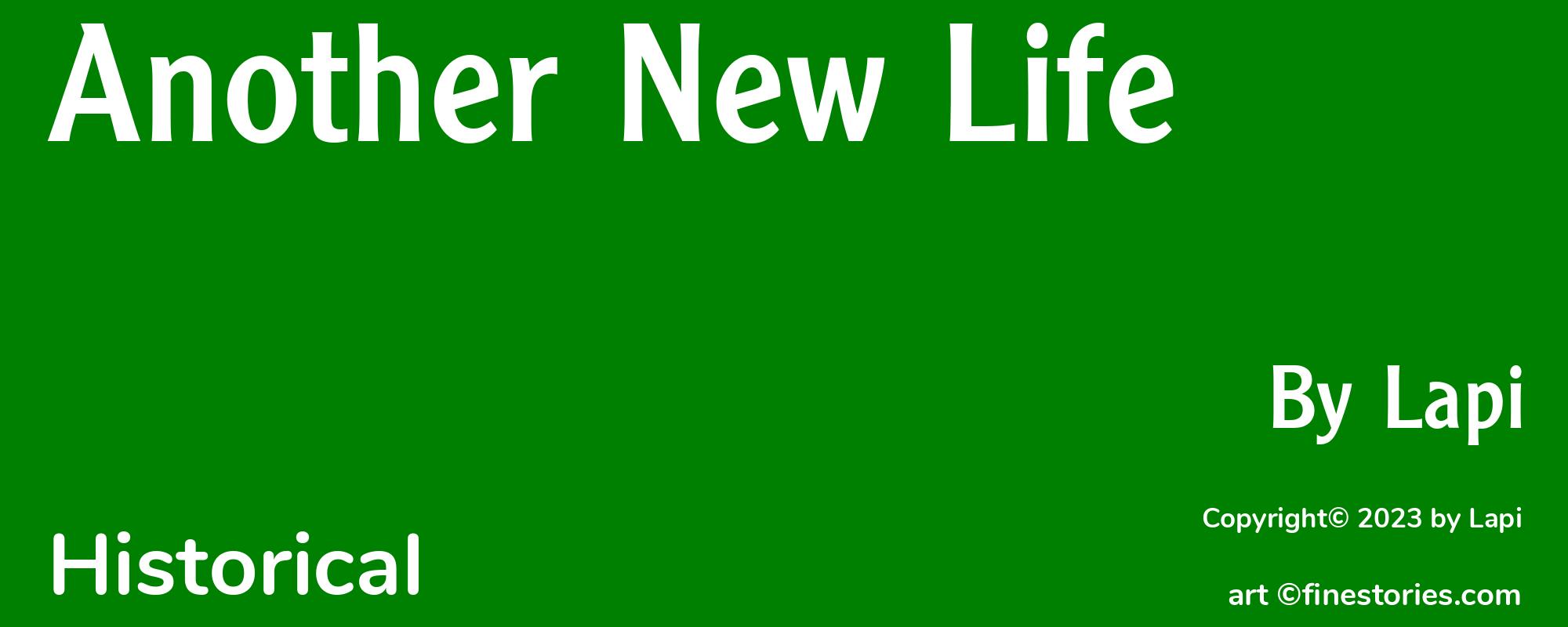 Another New Life - Cover