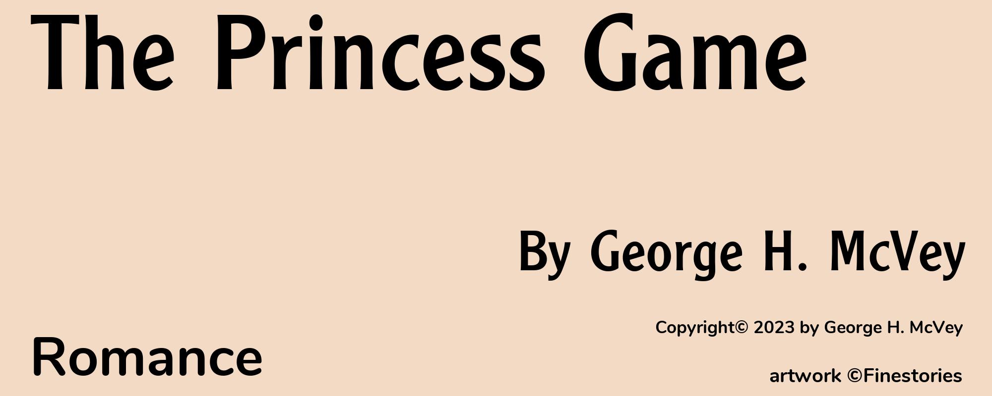 The Princess Game - Cover