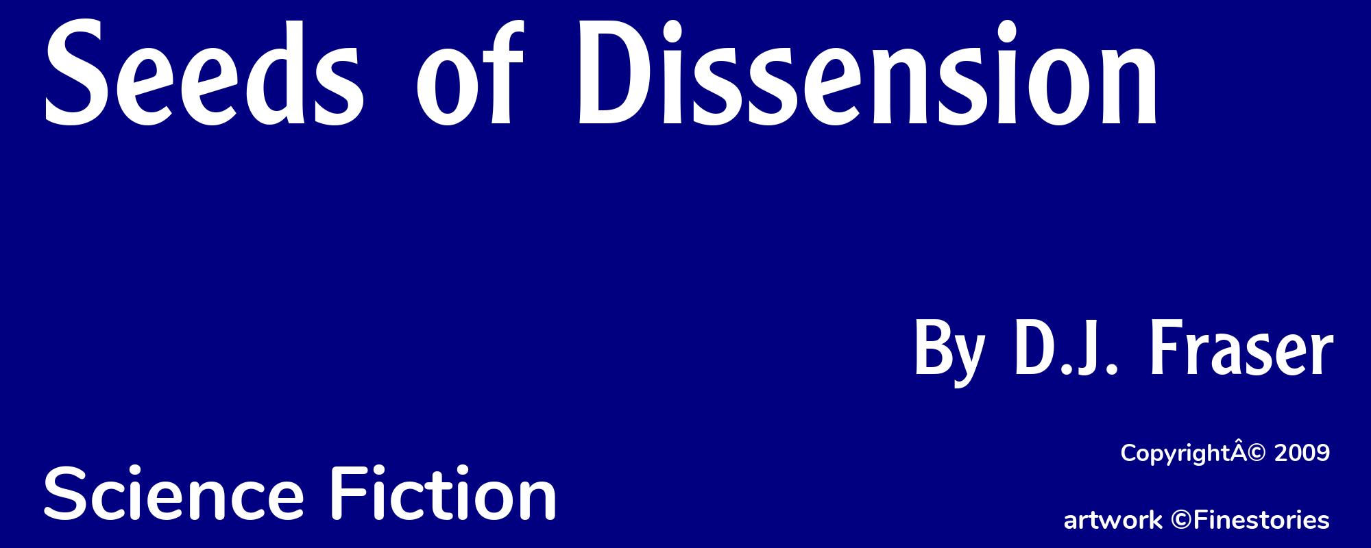 Seeds of Dissension - Cover