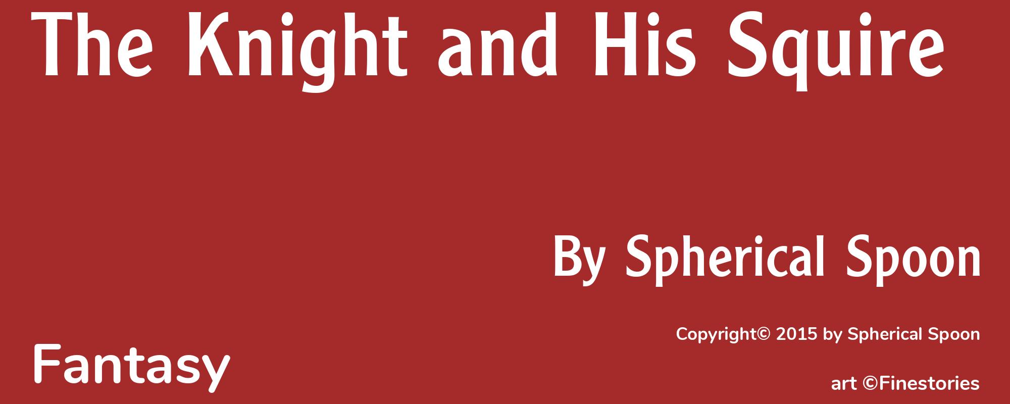 The Knight and His Squire - Cover