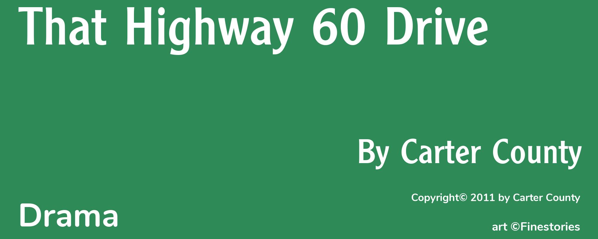 That Highway 60 Drive - Cover