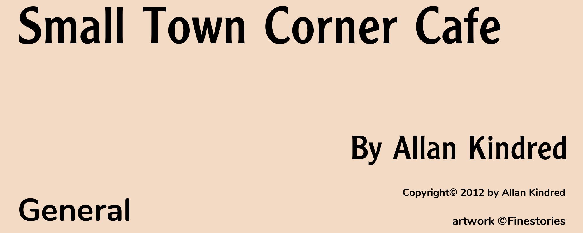 Small Town Corner Cafe - Cover