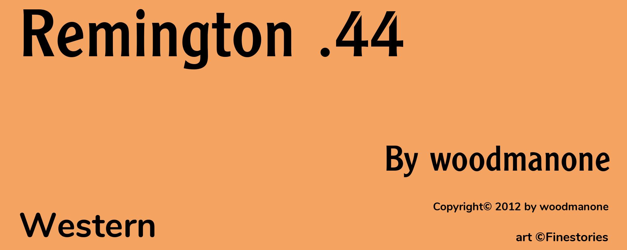 Remington .44 - Cover