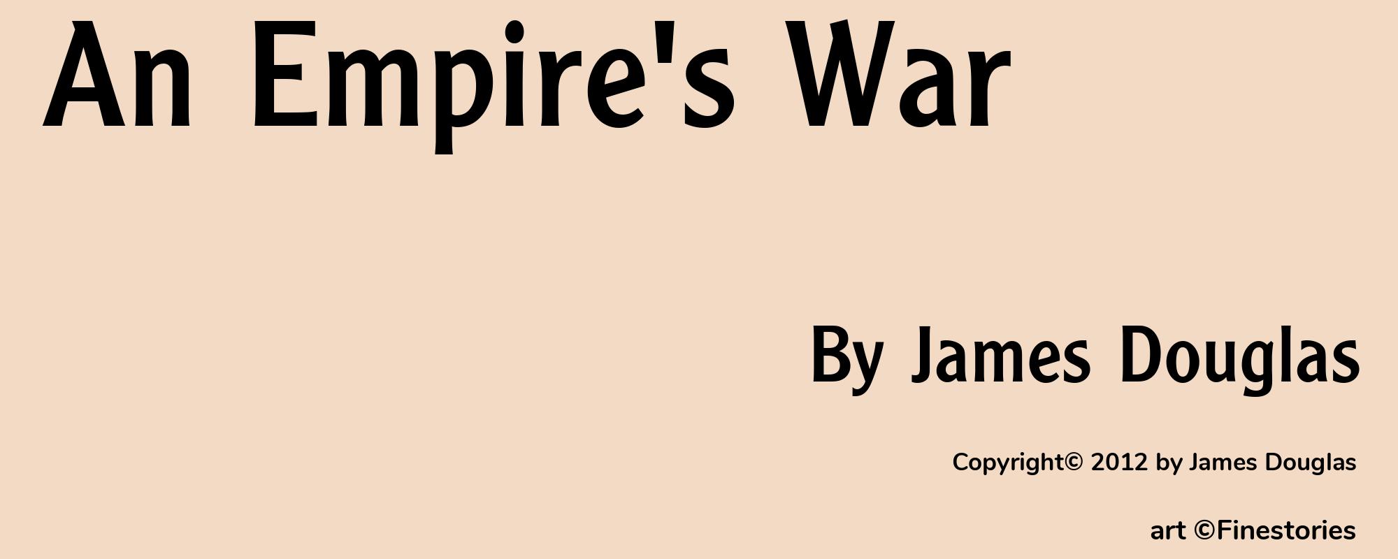 An Empire's War - Cover
