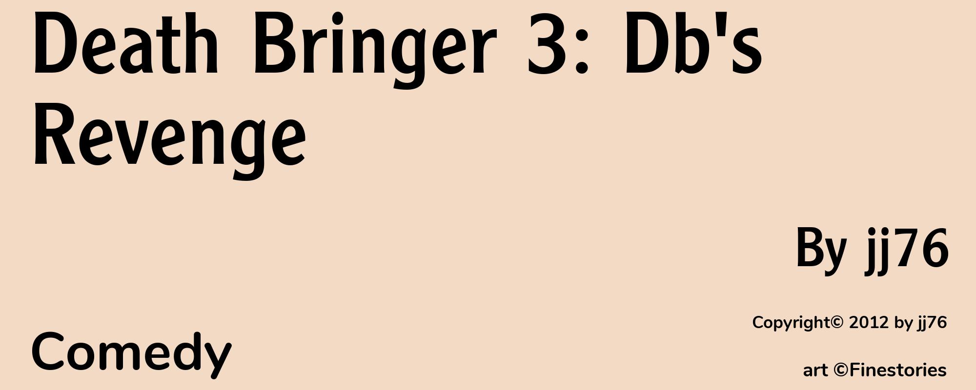 Death Bringer 3: Db's Revenge - Cover
