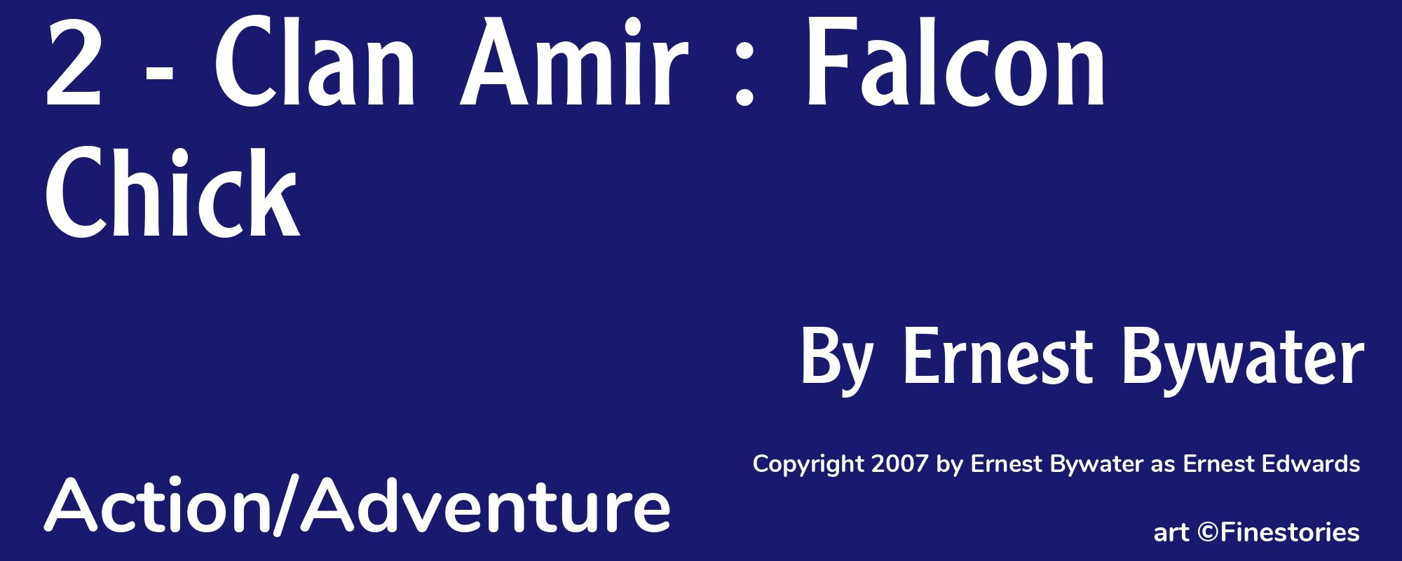2 - Clan Amir : Falcon Chick - Cover