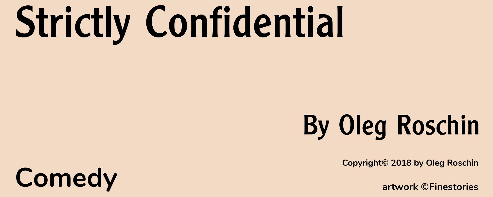 Strictly Confidential - Cover