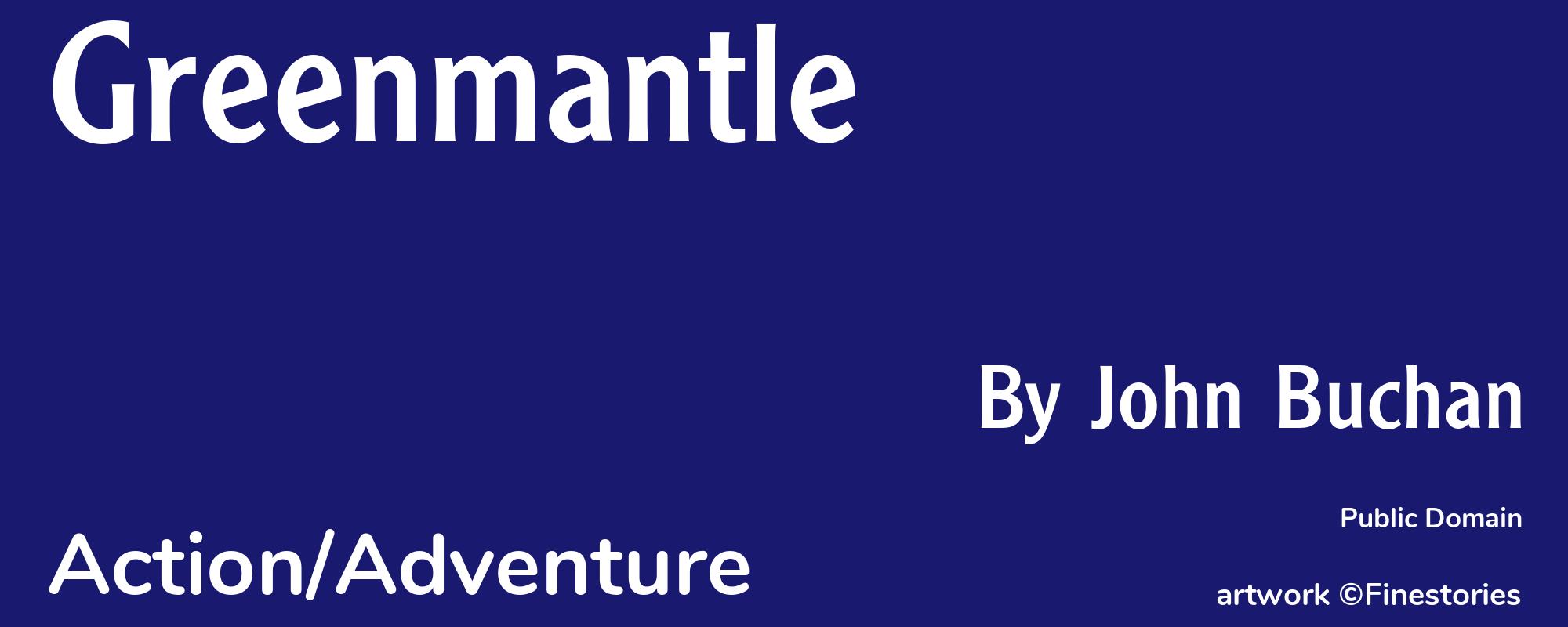 Greenmantle - Cover