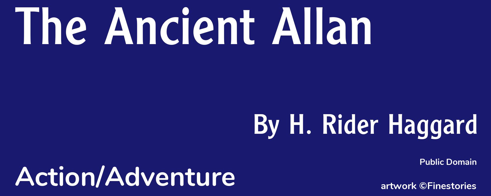 The Ancient Allan - Cover