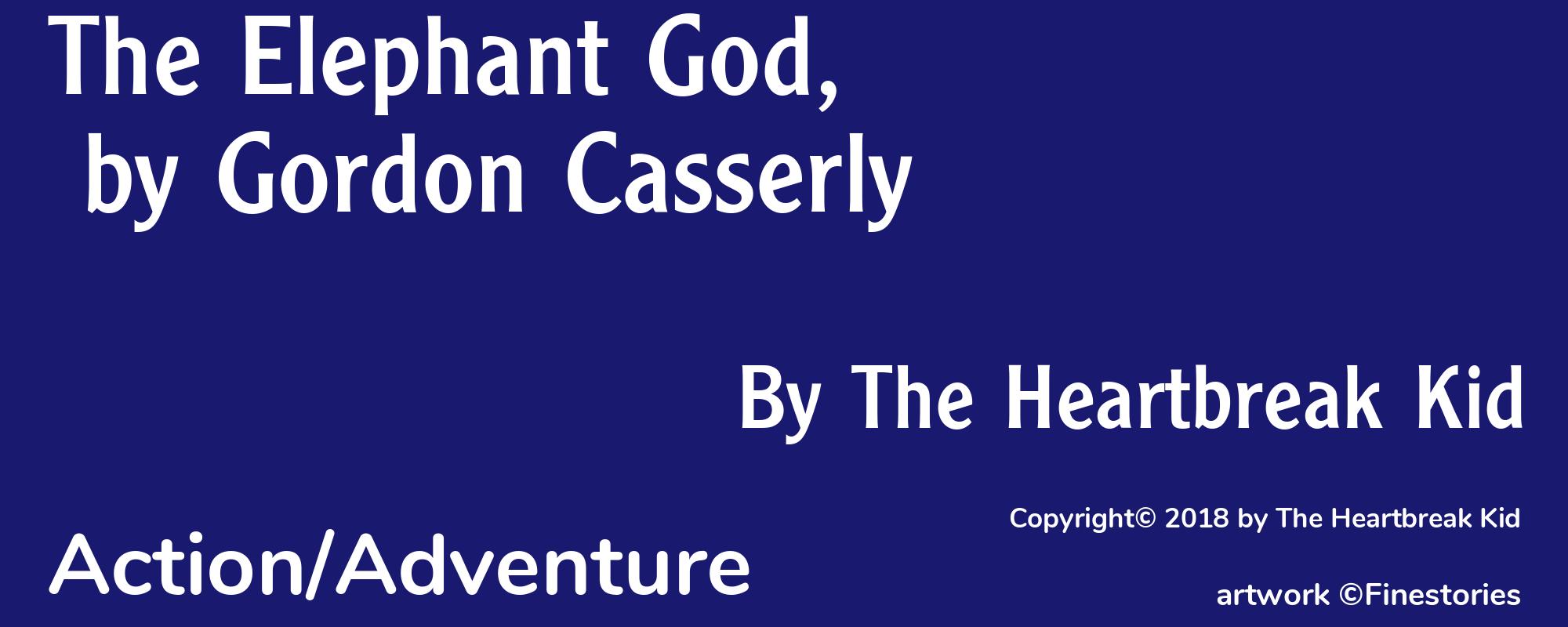 The Elephant God, by Gordon Casserly - Cover