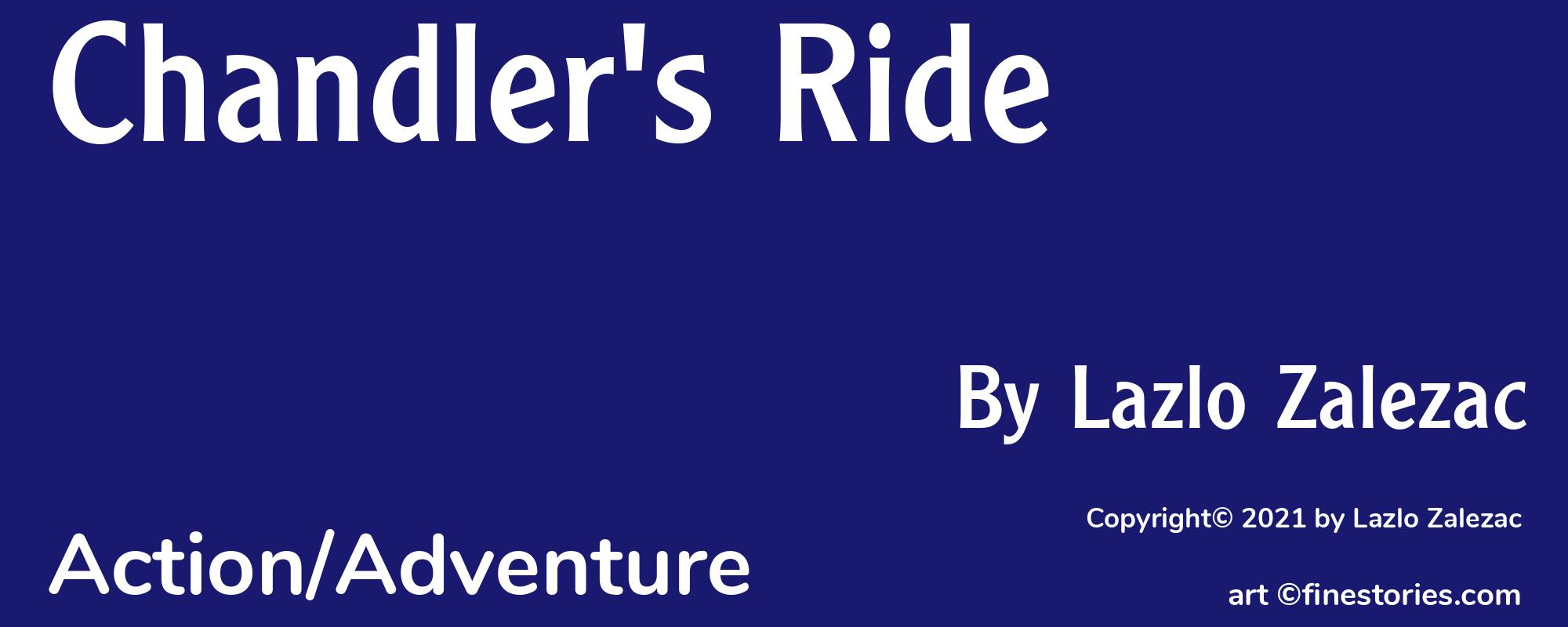 Chandler's Ride - Cover