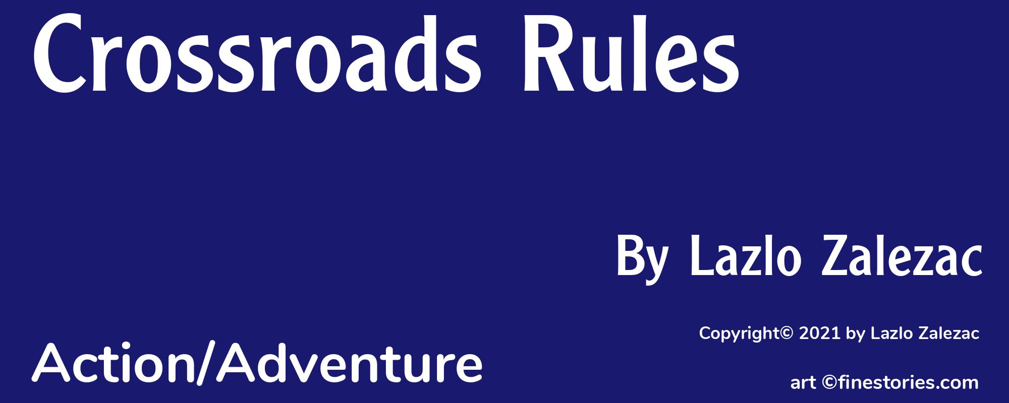 Crossroads Rules - Cover
