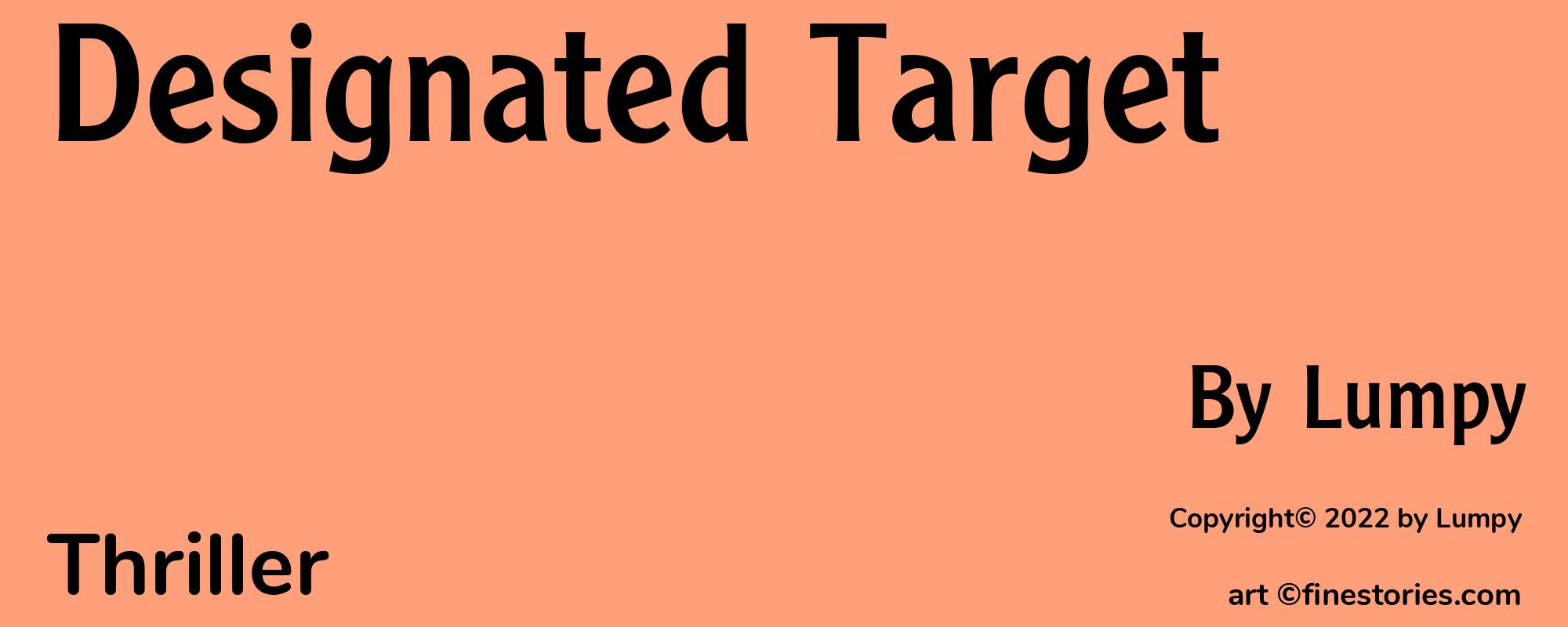 Designated Target - Cover