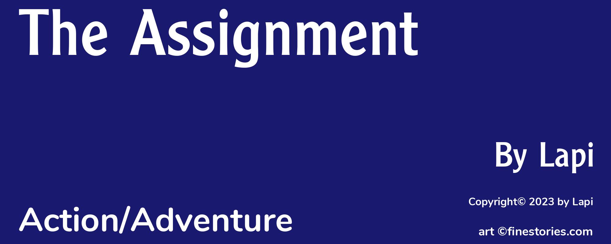 The Assignment - Cover