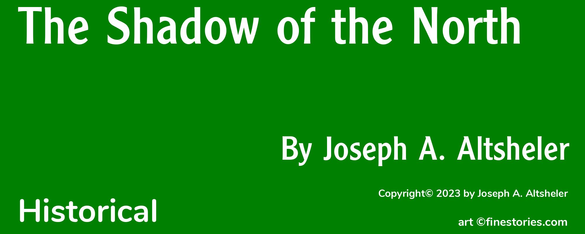 The Shadow of the North - Cover