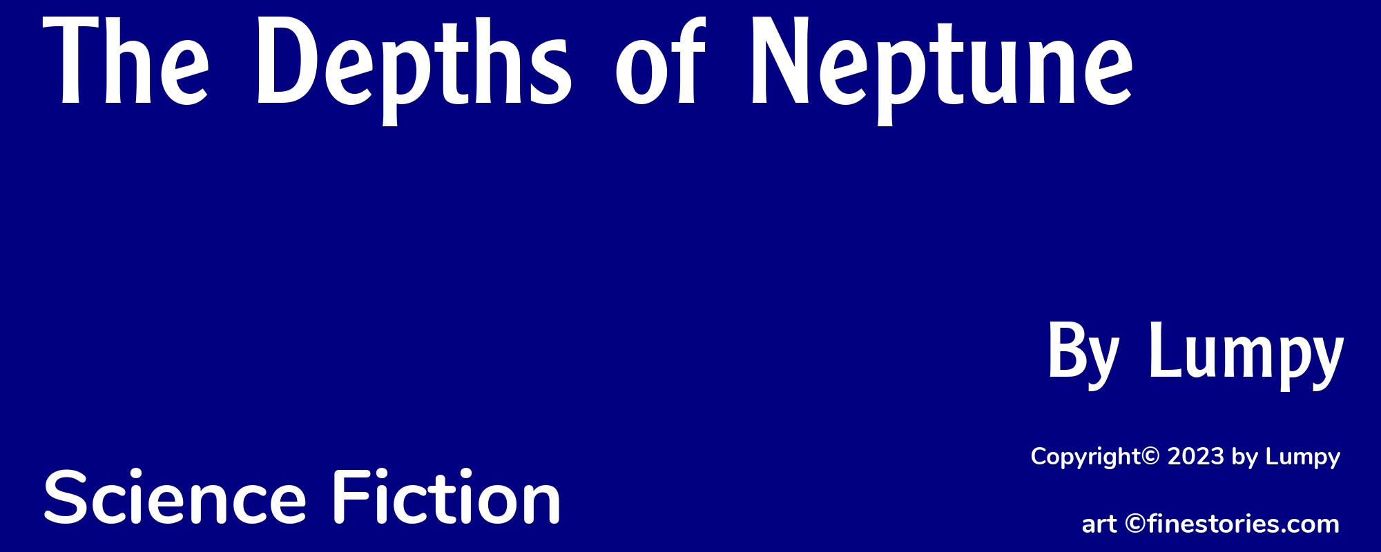 The Depths of Neptune - Cover
