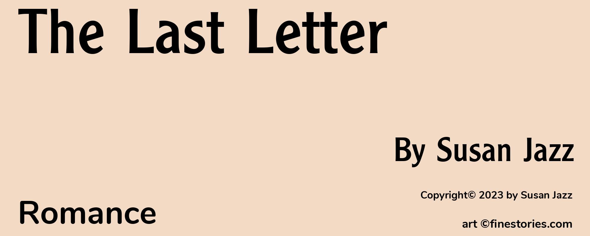 The Last Letter - Cover