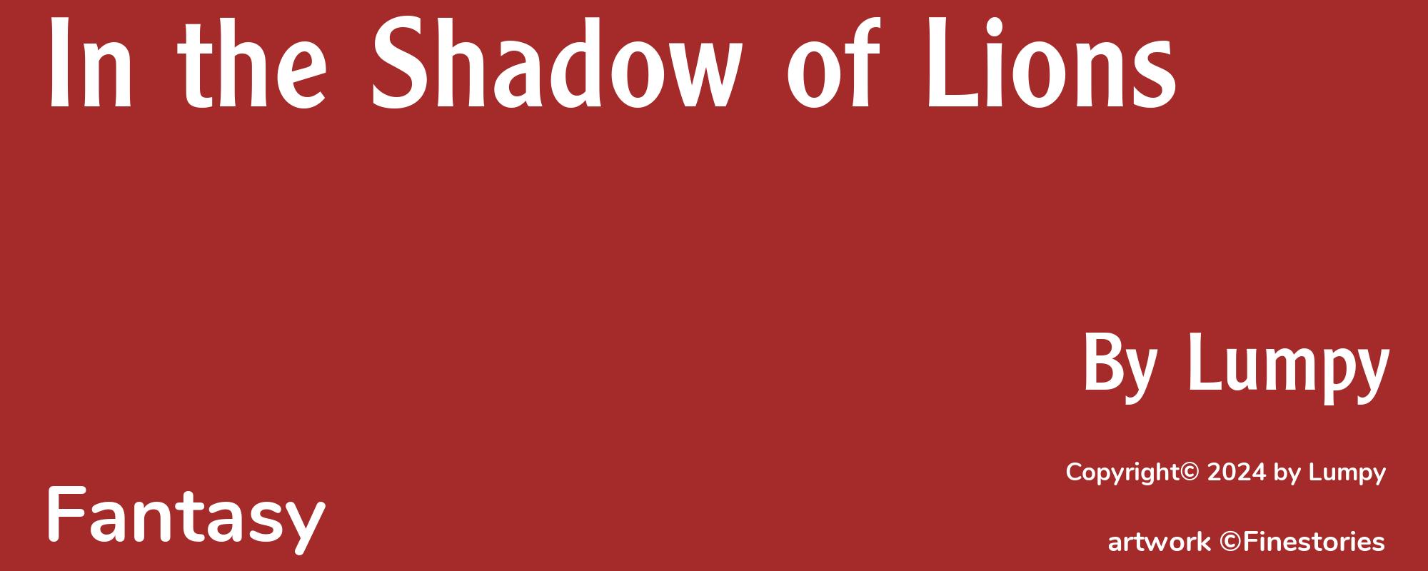 In the Shadow of Lions - Cover