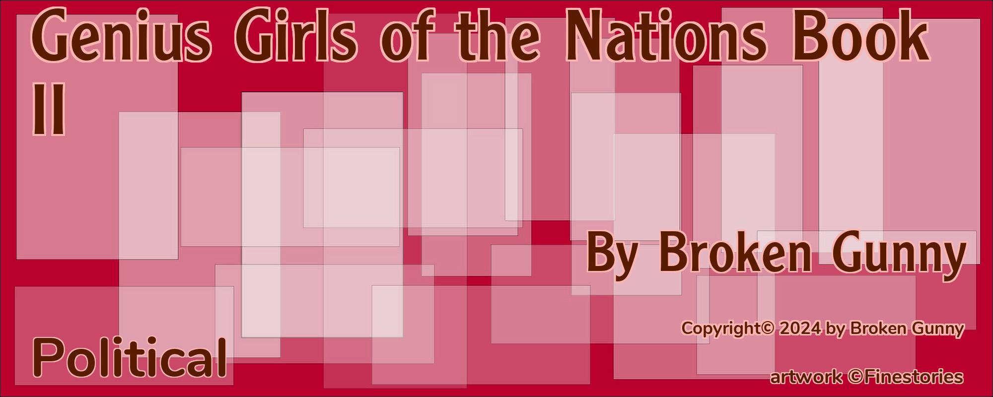 Genius Girls of the Nations Book II - Cover