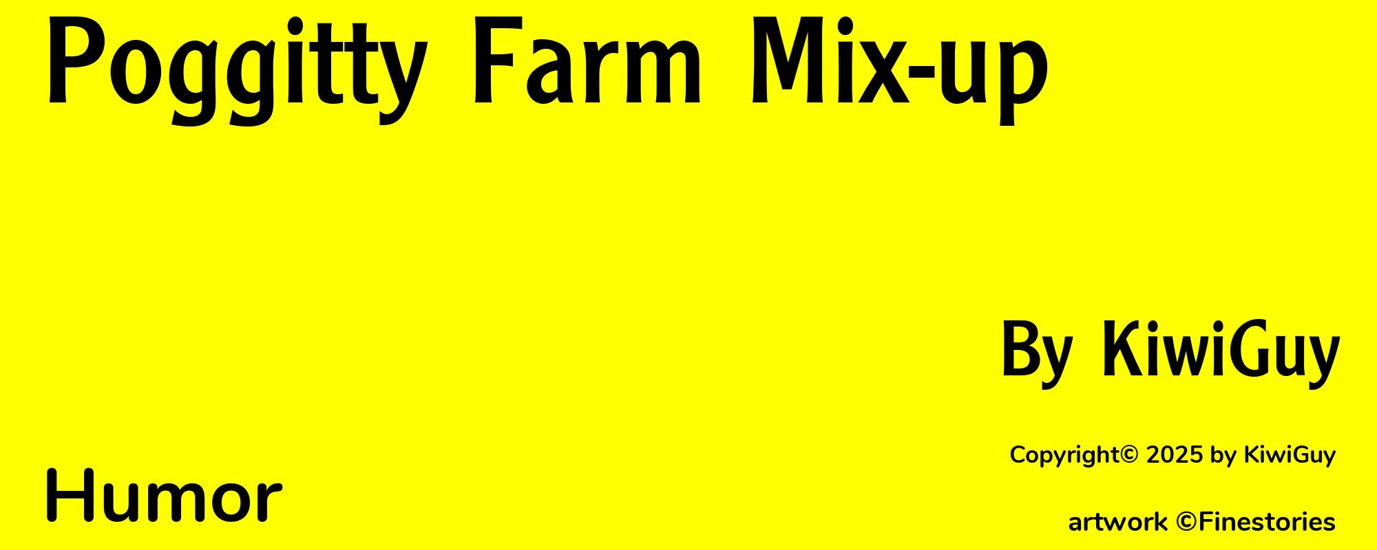 Poggitty Farm Mix-up - Cover